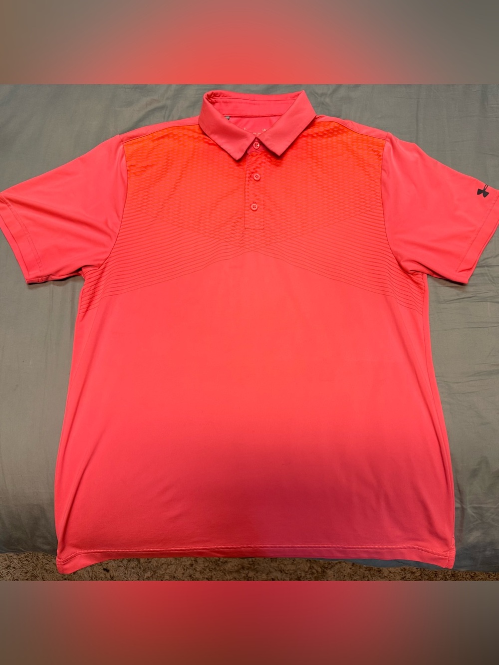 Under Armour Golf Men’s Coral Performance Polo